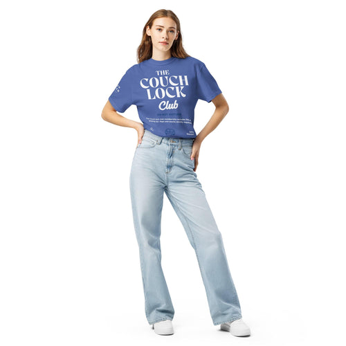 KQ Shop S 'The Couch Lock Club' Unisex garment-dyed heavyweight t-shirt