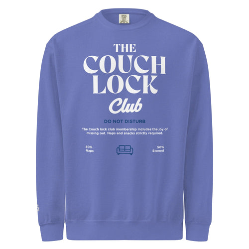 KQ Shop S 'The Couch Lock Club' Unisex garment-dyed sweatshirt