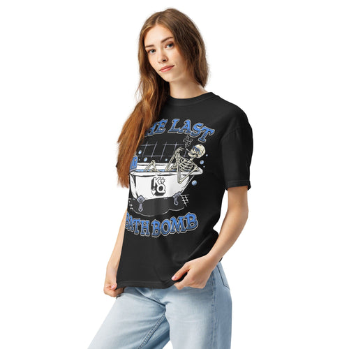 KQ Shop 'The Last Bath Bomb' Unisex garment-dyed heavyweight t-shirt