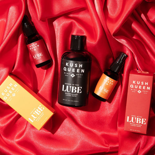 Kush Queen CBD Bath Bomb Lube Me Up Bundle