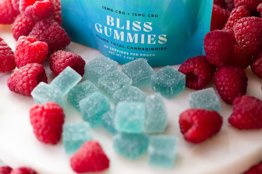 Gummies and berries