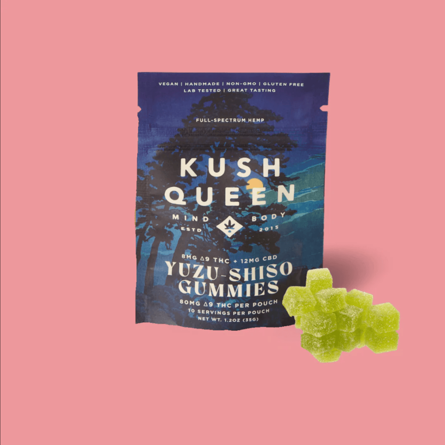 Yuzu Shiso Delta 9 THC + CBD Gummies