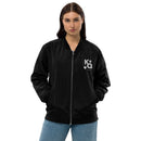 KQ Shop Merchandise Premium recycled bomber jacket