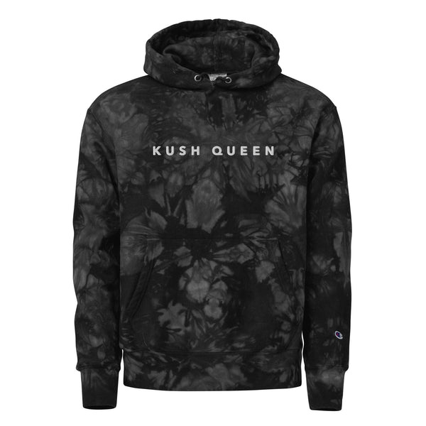 KQ Shop S Kush Queen Unisex Champion tie-dye hoodie