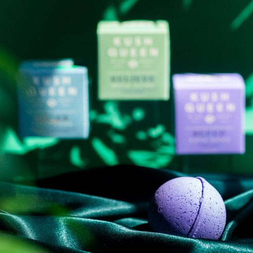 Kush Queen CBD Bath Bomb 1:1 THC & CBD Bath Bomb Bundle
