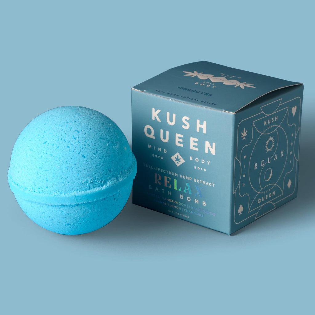 CBD Bath Bombs Kush Queen The World's 1 Infused Bath Bomb Kush Queen