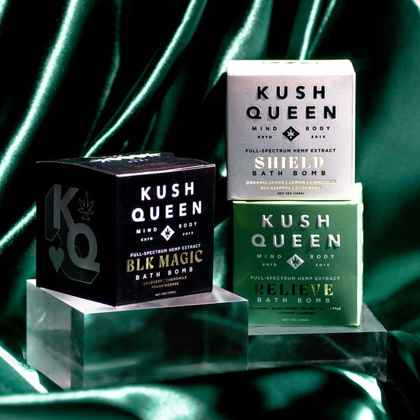 Kush Queen CBD Bath Bomb Best Seller Bundle