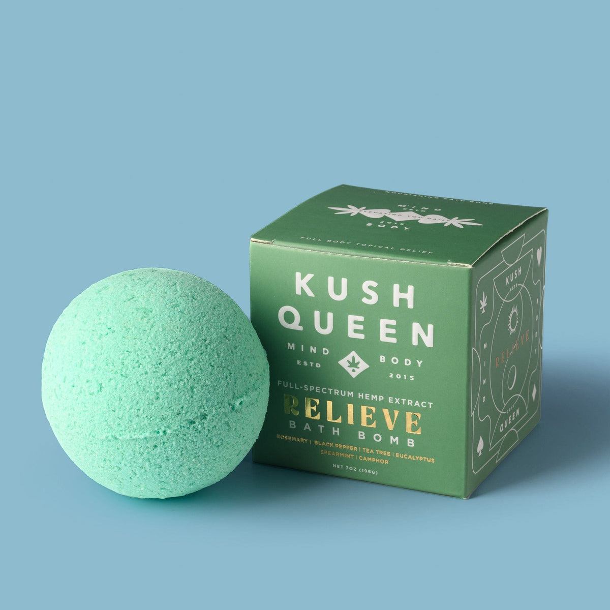 Relieve 1:1 CBD & Delta 9 THC Bath Bomb