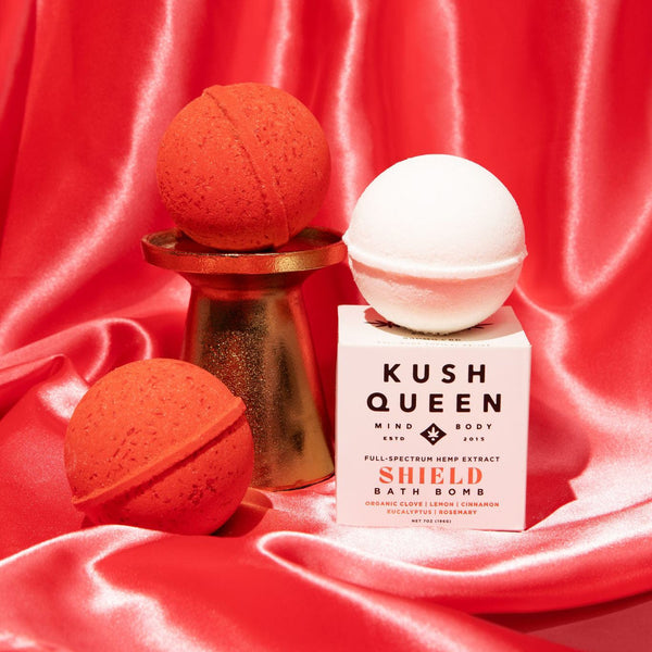 Kush Queen CBD Bath Bomb Soak In Love Bundle