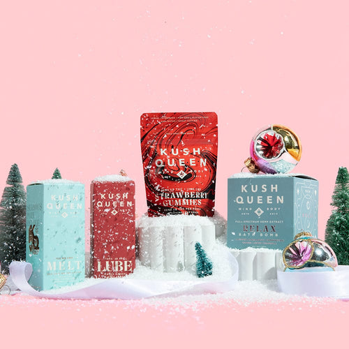 Kush Queen CBD Bath Bomb The Ultimate Self Care Bundle