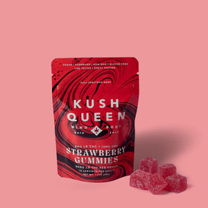 Strawberry Delta 9 THC + CBD Gummies