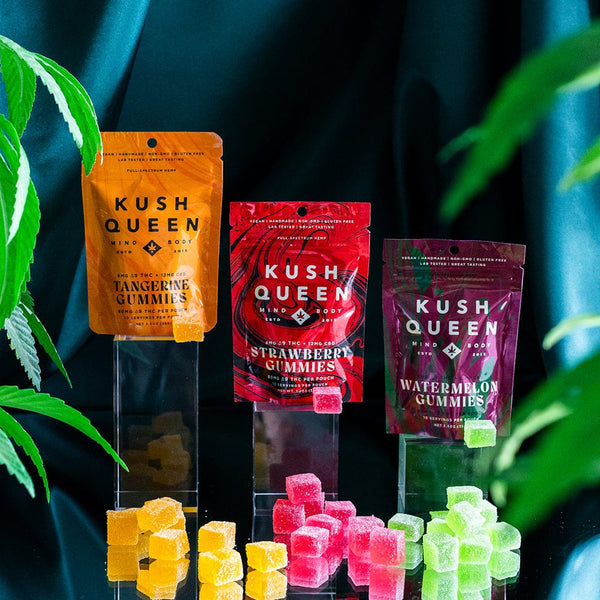 Kush Queen Ingestibles Delta 9 THC Gummies Bundle