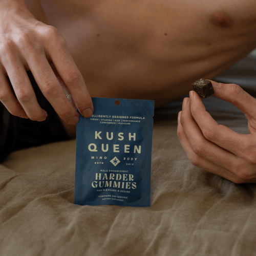 Kush Queen Ingestibles Harder (For Him), Male Sexual Enhancement Gummy
