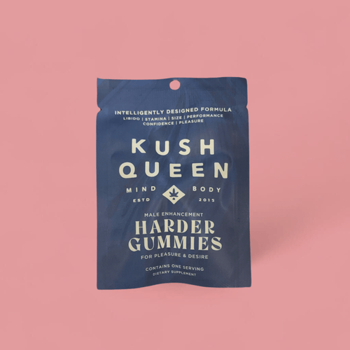 Kush Queen Ingestibles Harder (For Him), Male Sexual Enhancement Gummy