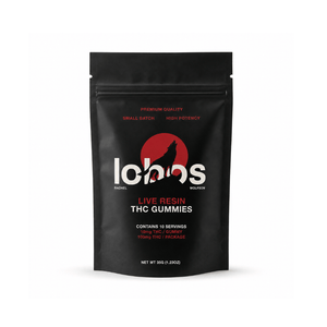 Lobos Live Resin THC Gummies
