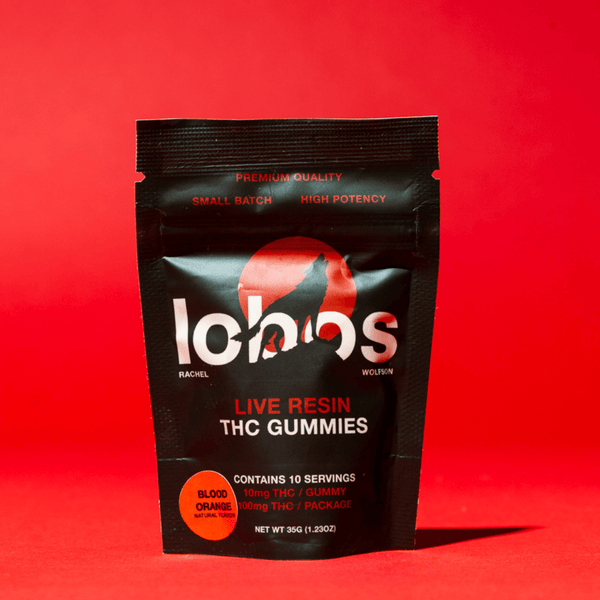 Kush Queen Ingestibles Lobos Live Resin THC Gummies