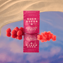 Kush Queen Ingestibles Raspberry Delta 9 THC + CBD Gummies