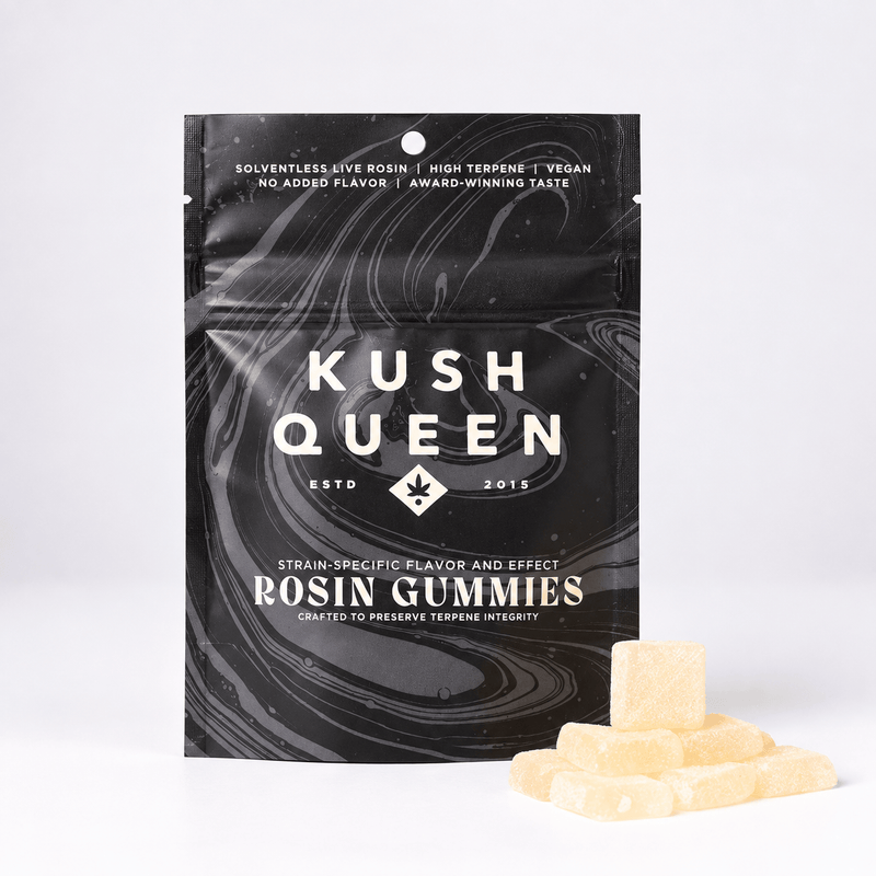 Kush Queen Ingestibles Rosin THCA Gummies
