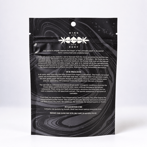 Kush Queen Ingestibles Rosin THCA Gummies