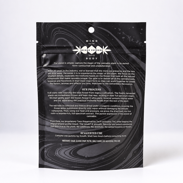 Kush Queen Ingestibles Rosin THCA Gummies