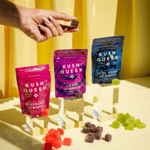 Kush Queen Ingestibles The New New – Delta 9 THC Gummies