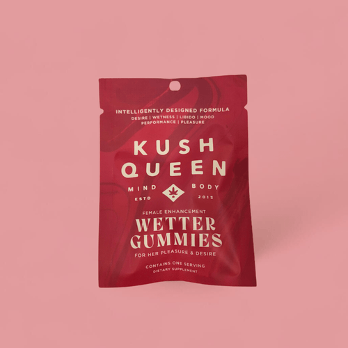 Kush Queen Ingestibles Wetter (For Her), Female Sexual Enhancement Gummy
