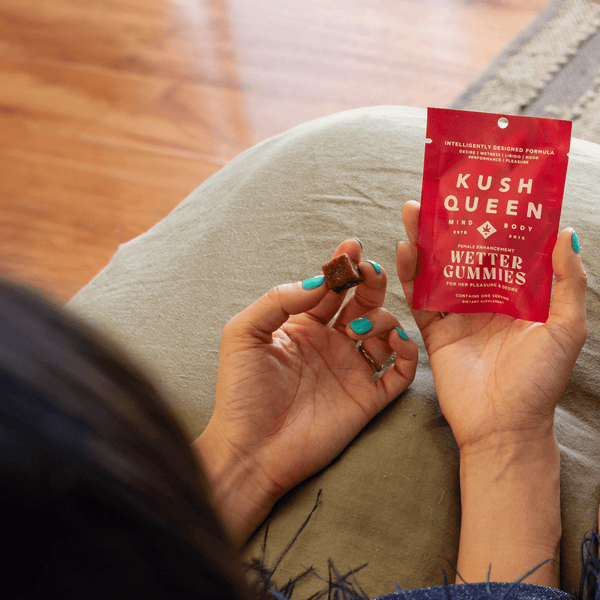 Kush Queen Ingestibles Wetter (For Her), Female Sexual Enhancement Gummy
