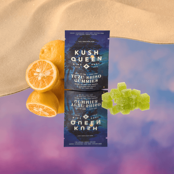 Kush Queen Ingestibles Yuzu-Shizo Delta 9 THC + CBD Gummies