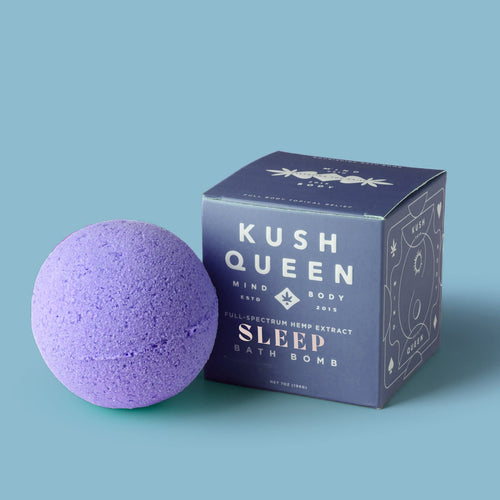 Kush Queen CBD Bath Bomb 100mg Sleep CBD Bath Bomb
