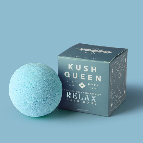 Kush Queen CBD Bath Bomb Relax CBD Bath Bomb