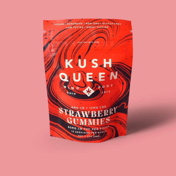 Kush Queen Ingestibles Gummies Rx Delta 9 THC Chews